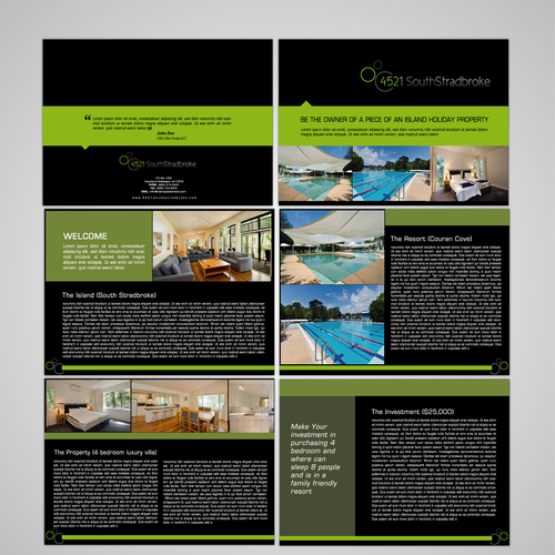 brochure design for 4521 SouthStradbroke Ontwerp door magicball