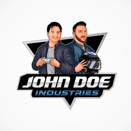 John Doe Industries - twitch, YouTube, Instagram Design by brint'X