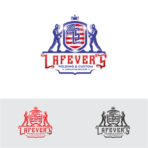 Create new logo for Lafever’s Welding and Custom Fabrication Design by Trovic Designer