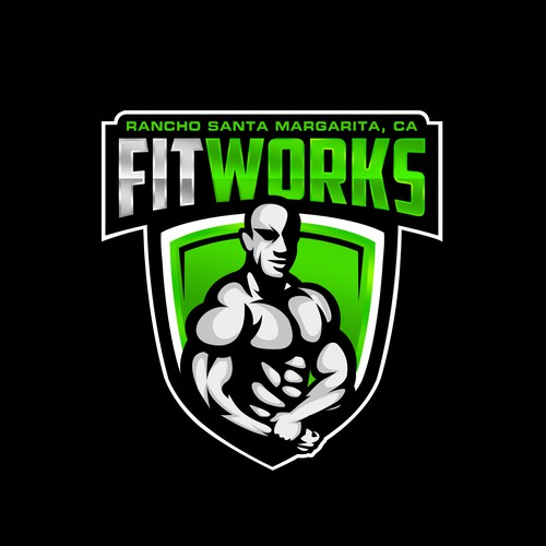 Designs | FitWorks needs a logo for a hardcore gym that appeals to a ...