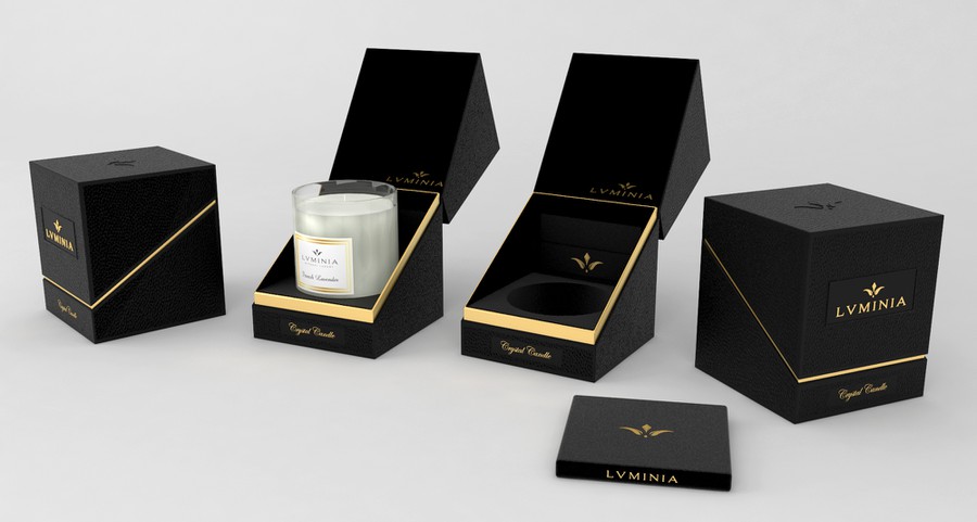 Clean Elegant Luxury Candle Box - Simple & Sophisticated ...