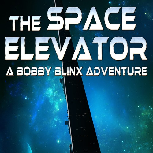 Book Cover for an epic science fiction adventure. Design by 8bit Design