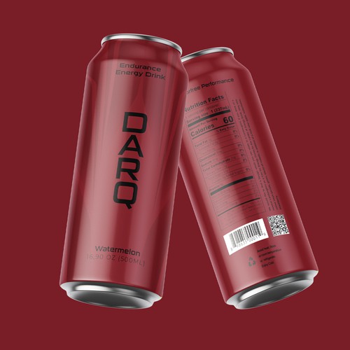 Create a unique Design for a sugar free Energy Drink Can! Diseño de rakaruaan