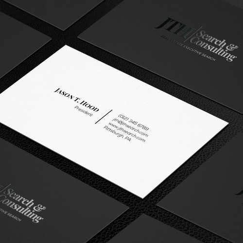 Design Business Card Design for Executive Search Firm por CilioLab✦