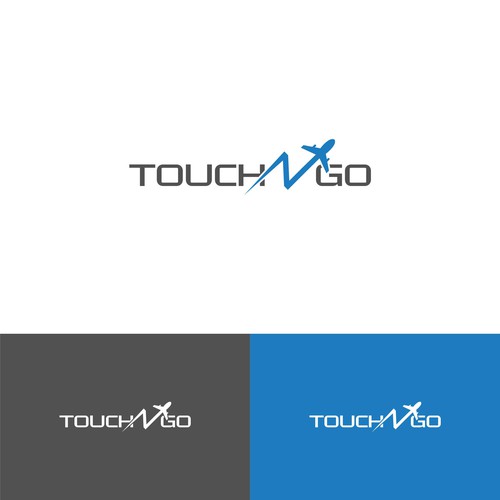 Yacht Name Logo & Lettering - Touch n Go Design by keoart