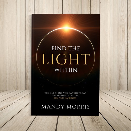 Book cover “find the light within” Design by ßež@leL