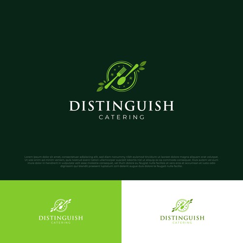 Distinguish Catering : A Taste of Home with a Luxurious Experience Design by ekhodgm