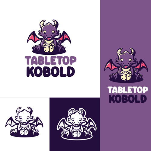 Bring Tabletop Kobold to Life with a Fun, Memorable Logo and Branding Design by Monkey_Zen