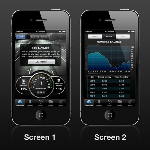 Create a winning mobile app design Diseño de DesignAtItsFinest