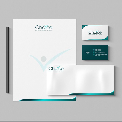 New logo design for Physical Therapy Clinic Design by eMbo