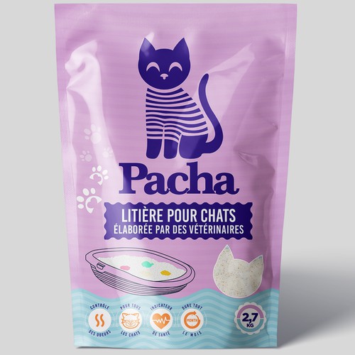 Cat Litter startup Minimalistic packaging - Contest Design von agooshe