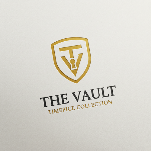 The Vault | Timepiece Collection Logo Contest Design by merajhossain