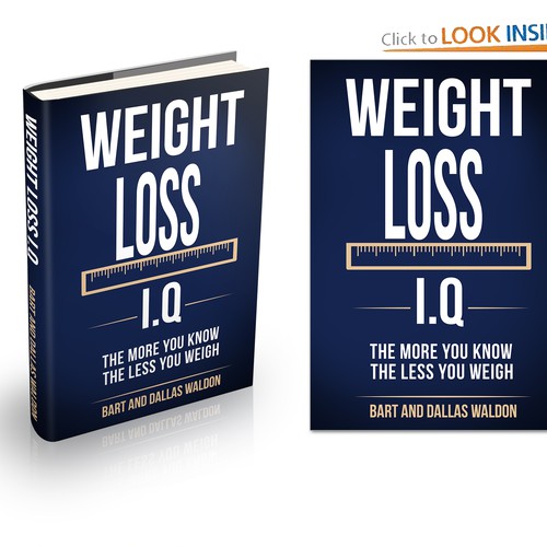 Design a creative and simple cover for weight loss book Design by IBSEG