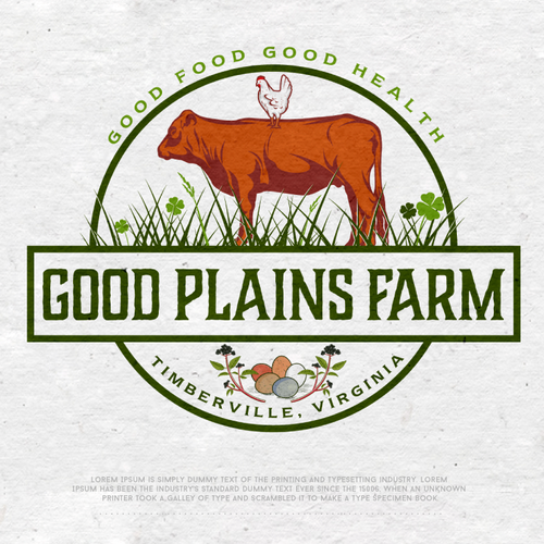 Create a unique logo that will stand out for a pasture based regenerative farm Design by MARLON KALIS