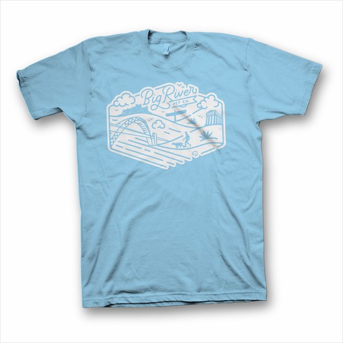 Proposition sur un concours de T-shirt, réalisée par Hanso.Inc