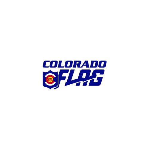 Colorado NFL Flag Logo Design by luckysan