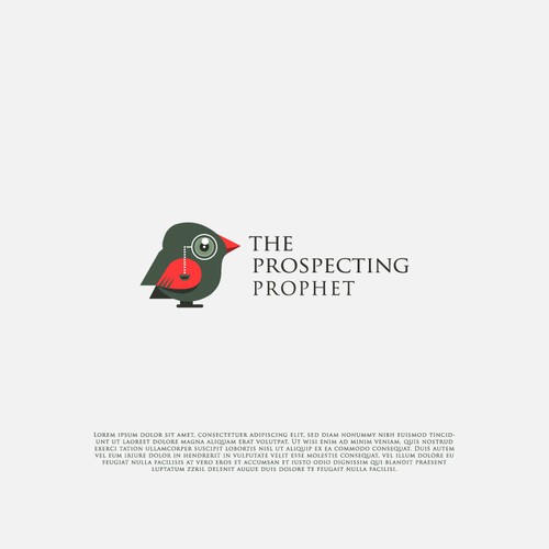 The prospecting prophet Design by Catalin T.