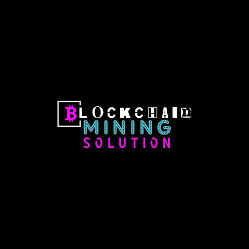 Tech Future Logo Required - Blockchain Mining Solutions Réalisé par BlacKing