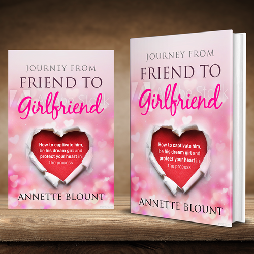 Design a book cover that is fun and playful to help single women experience love beyond friendship Design by praveen007