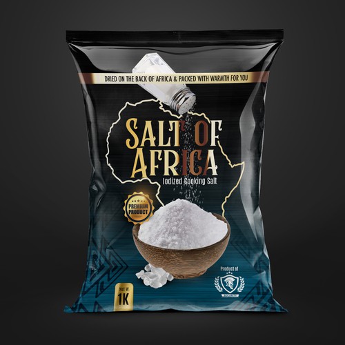 We need a creative designer, who can give us a premium and economi salt package yet not boring Design by MADZ adz