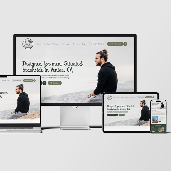 Mental health Website Design