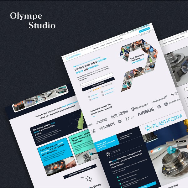 Industry - Metrology - Wordpress Website Design