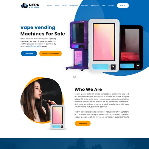 Need Homepage & Inner Page Redesigned for Website Design von Elite Craters