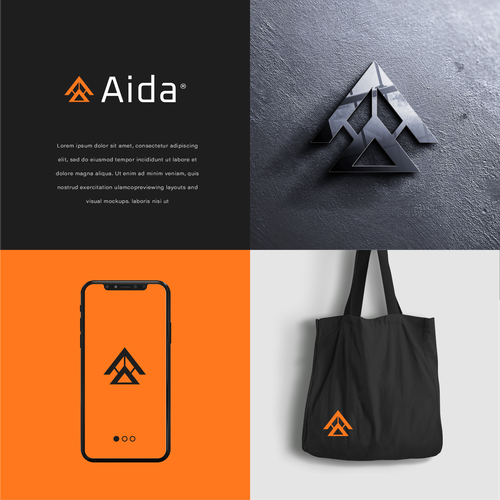 AI product logo design デザイン by casign