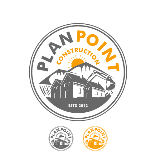 PlanPoint Construction Logo Needs A Remodel Design by sabarsubur