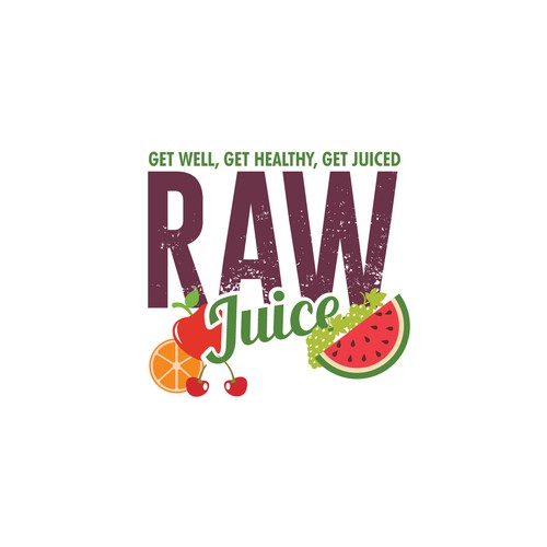 Raw juice bar that will be seen by millions Design by websmartusa