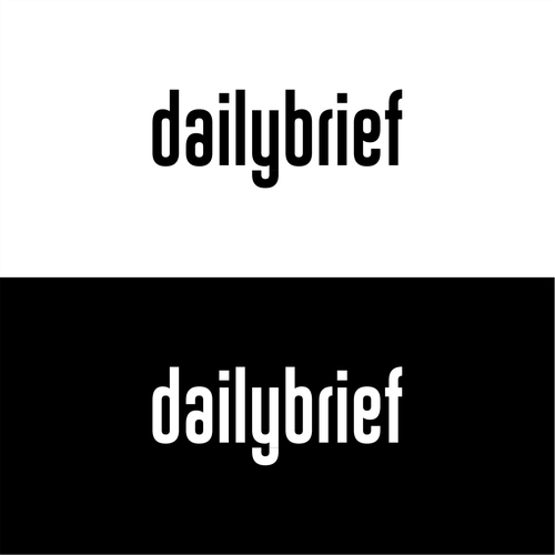 Design a clean, simple logo for a daily newsletter:  dailybrief Design von hantoko