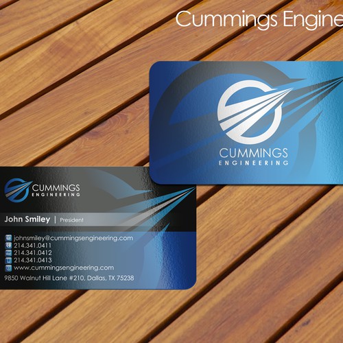Help Cummings Engineering with a new stationery Design by sadzip