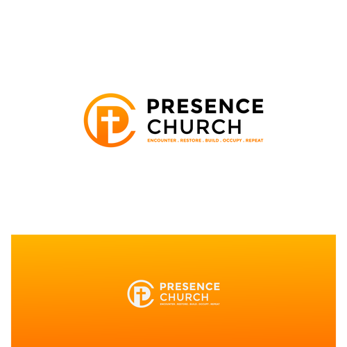 Church logo that’s clean yet creative Design by Hello :Design