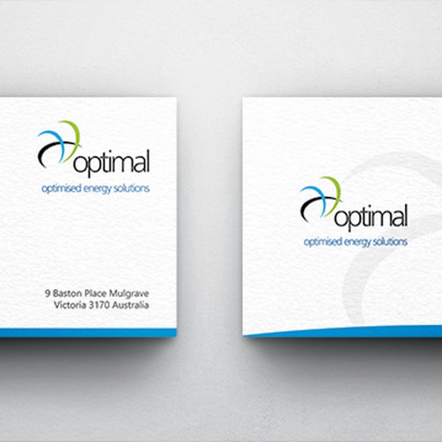 Create new business cards for Optimal Group-ontwerp door Infinite Design00