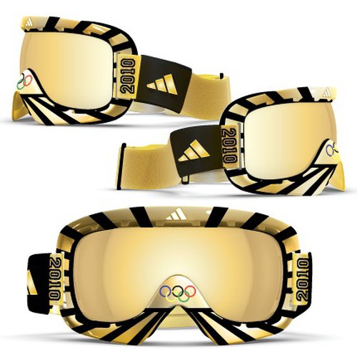 Design adidas goggles for Winter Olympics デザイン by tullyemcee