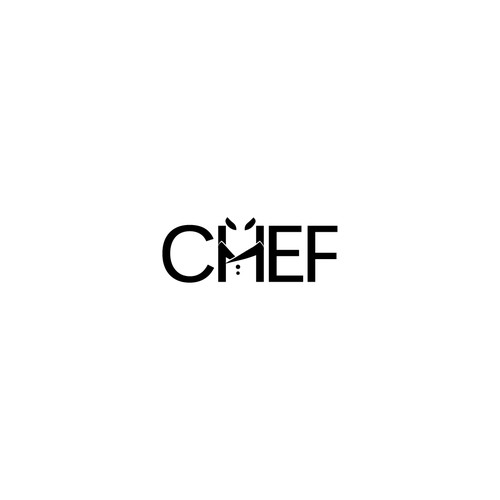 "CHEF": Food & Cooking Social Media Logo Design by man10
