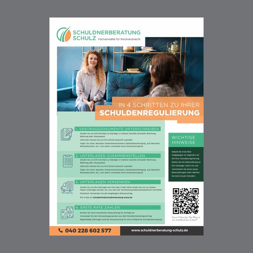 Design-Entwurf in der Kategorie Postkarten, Flyer & Printdesign von Trisixtin