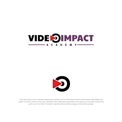 online video creator course logo Design by Sam.D