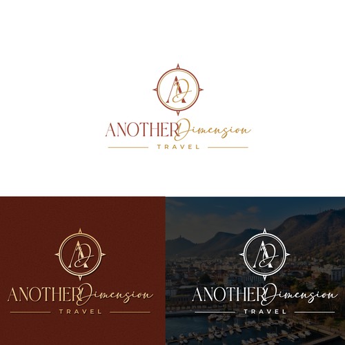 "Travel advisor in search of simple-looking logo appealing to adult travelers" winning Landing page design