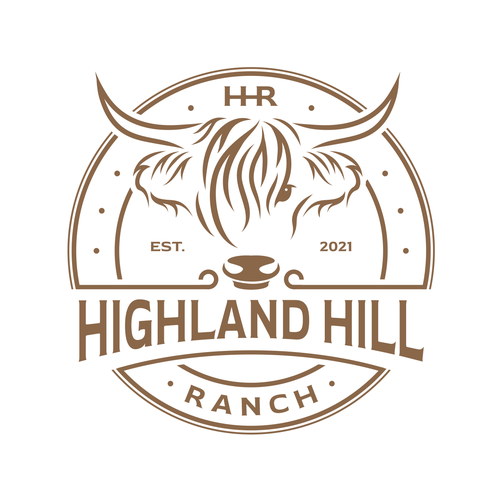 Logo and Social Design for Highland Hill Ranch. Design réalisé par optimizm