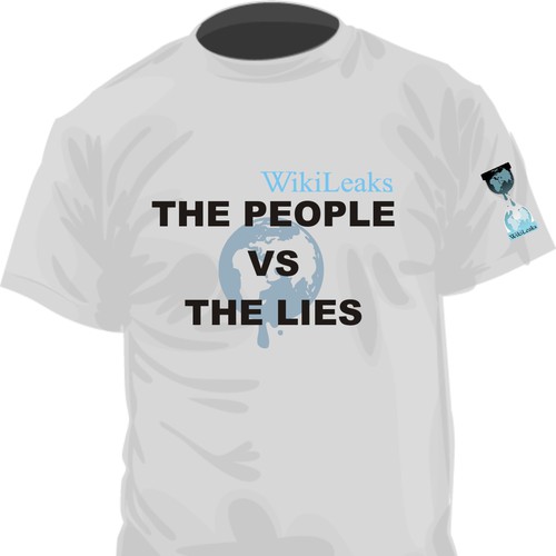 New t-shirt design(s) wanted for WikiLeaks Réalisé par Juroska