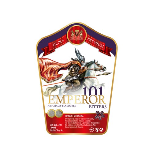 An eye catching label design Design by laudes