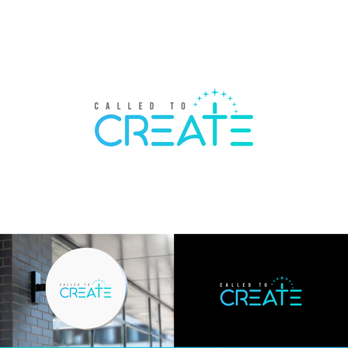 "Called to Create" Logo Design Design by Voos Studio