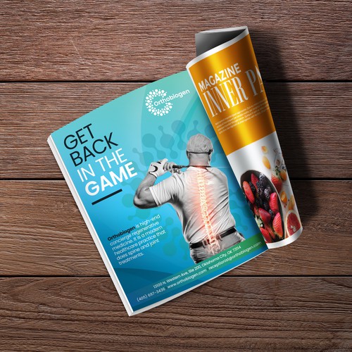 Design Design a High-End, Full Page Magazine Ad for a Healthcare Facility por inventivao