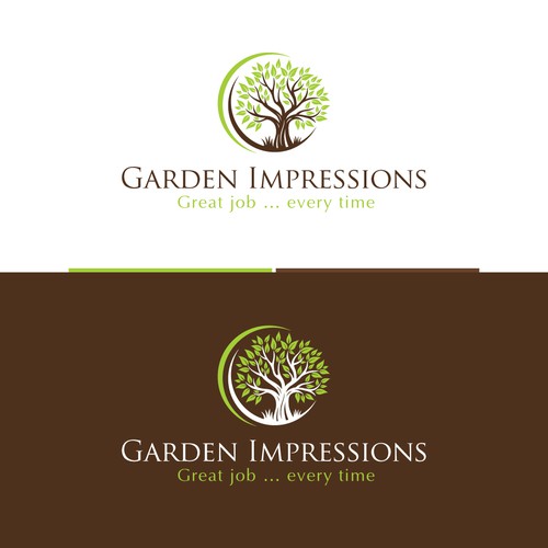 Design a modern logo for a landscaping business. Design by fourtunedesign