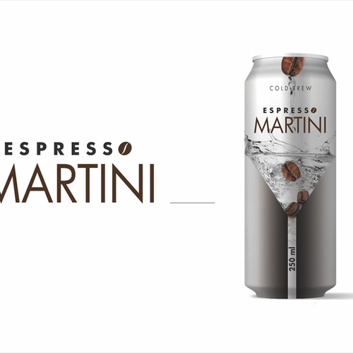 Logo / Product Design for new Espresso Martini beverage Design by saisamarth