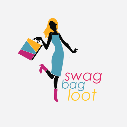Swag Bag Loot Logo for shopify store selling trending items Logo