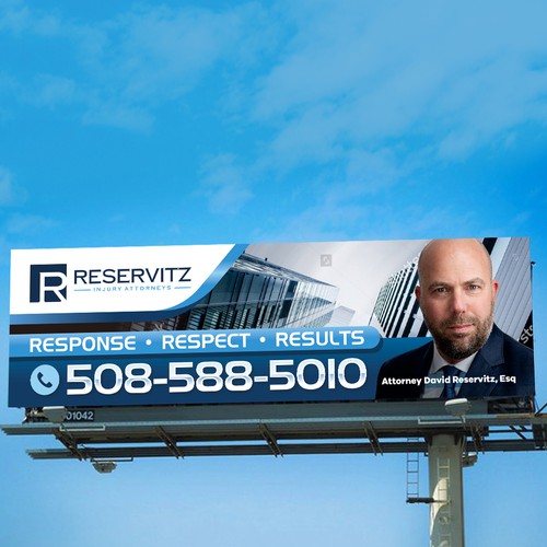 Personal Injury Billboard Design von Dzhafir