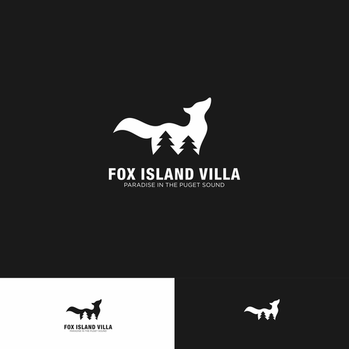 Design a Vacation Home Logo that Depicts Paradise on Fox Island Design by SWARN " O