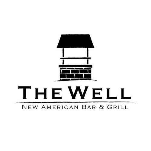 Create the next logo for The Well       New American Bar & Grill Diseño de batterybunny